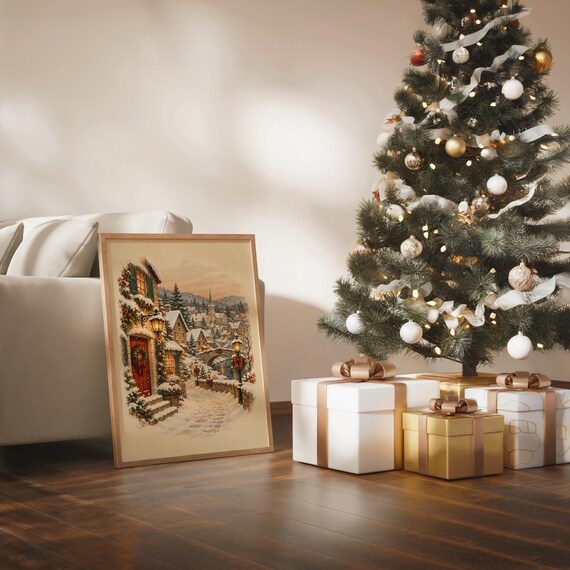 Christmas Village wall art print, view 14