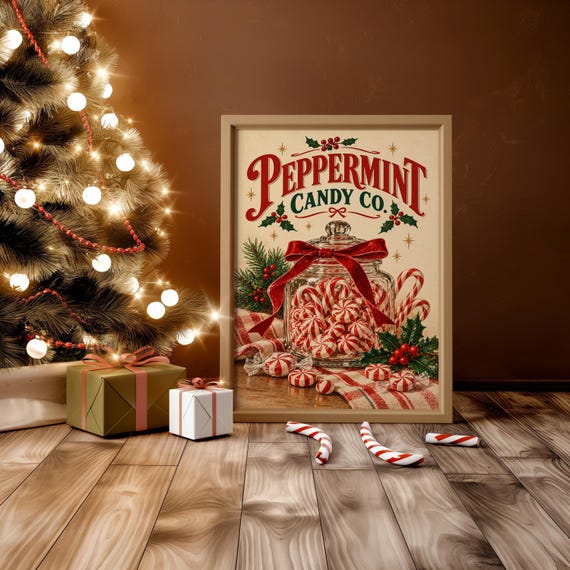 Peppermint Candy wall art print, view 13