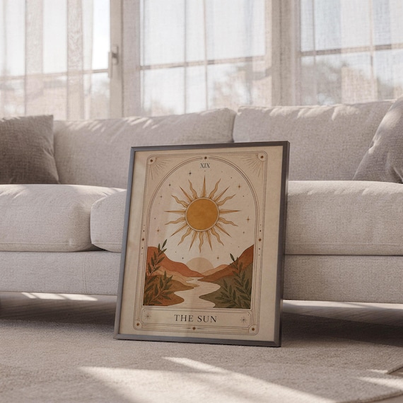 The Sun Tarot Card wall art print, view 7
