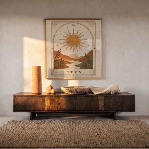 The Sun Tarot Card wall art print, view 13