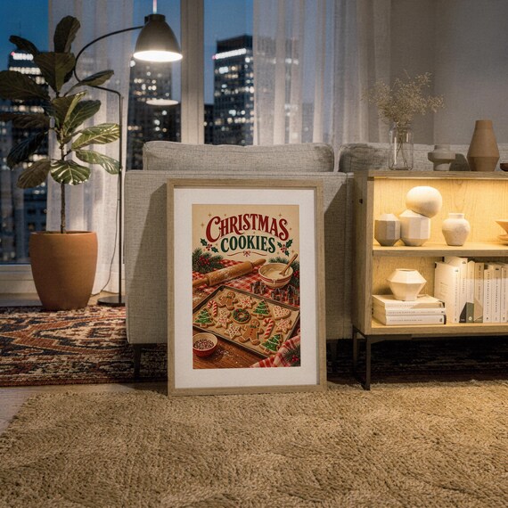 Christmas Cookies wall art print, view 17