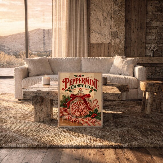 Peppermint Candy wall art print, view 17