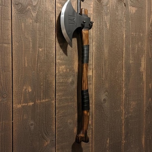 Turgut Alp Axe | Handmade Turkish Wall Decor