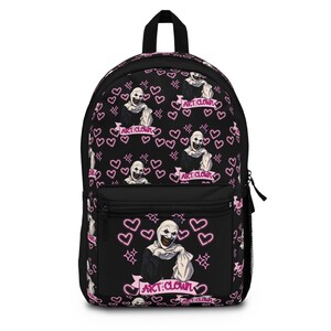 Gothic Ghost Backpack, Trendy Backpack for Teens, Cute School Bag, Spooky Aesthetic Backpack, Perfect for Halloween & Cosplay