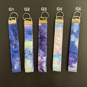 Handmade Fabric Wristlet Key Fob/Keychain