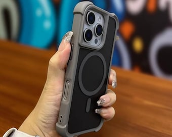 Funda mate para iPhone compatible con MagSafe: protección a prueba de golpes