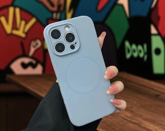 GlowPop iPhone Case: Magnetic-Safe Silicone Candy Cover