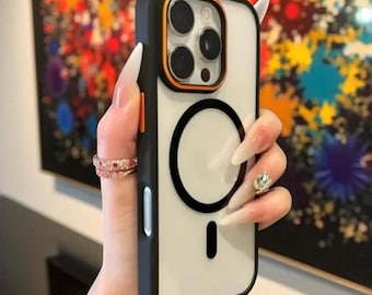Funda MagClear Luxe para iPhone: compatible con MagSafe, protección a prueba de golpes