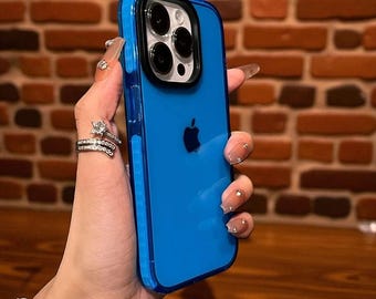 CrystalShell Luxe Case – Shockproof Transparent Soft Cover for iPhone 7 to 15 Pro Max