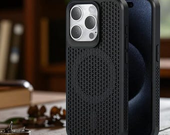 ThermoGuard Magnetic Case – Cooling Heat-Dissipating Cover for iPhone 11 to 16 Pro Max Plus