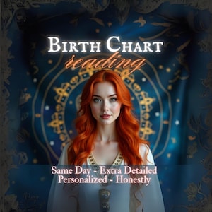 Personalized Birth Chart Reading,Birth Chart | 1-Year Forecast PDF Astrology Birth Chart Report Custom Horoscope Analysis | Solar return