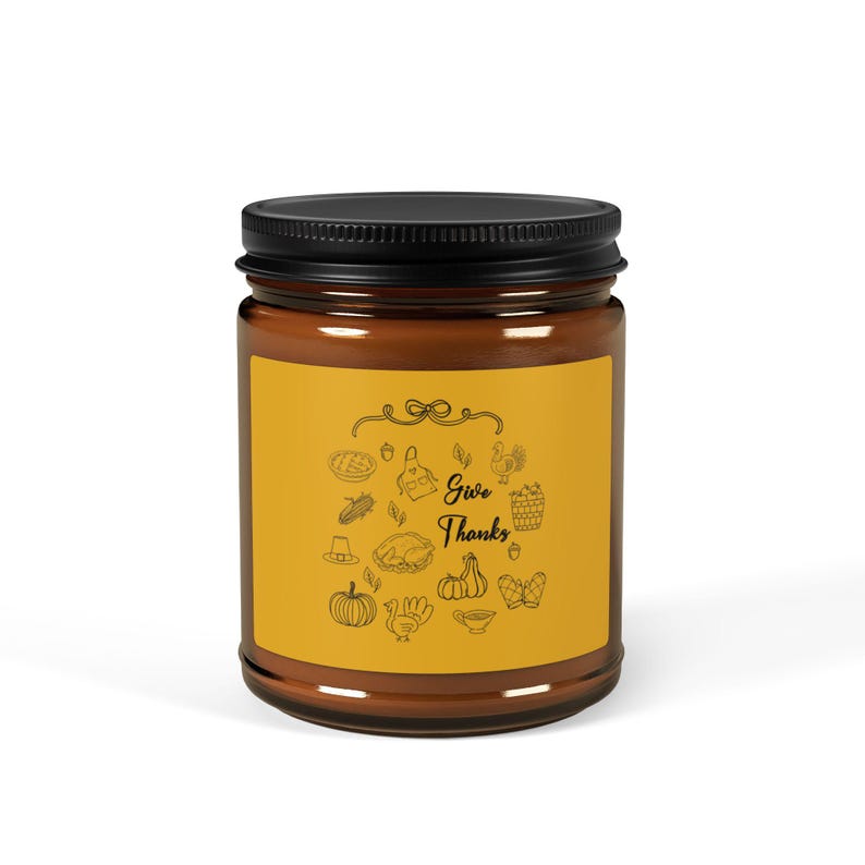 Give Thanks Candle - Thumbnail 2