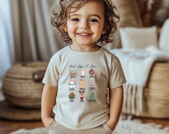 God Says I Am | Christmas Cookies Infant Tee | Holiday Treats Shirt | Religious Gift