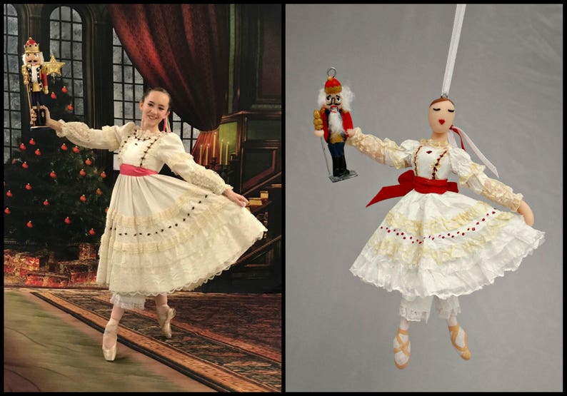 Clara Ballerina Ornament From the Nutcracker CUSTOMIZED to Etsy UK