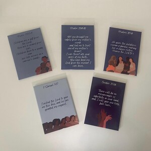 Imanes para nevera con afirmaciones cristianas de embarazo y parto (paquete de 5)
