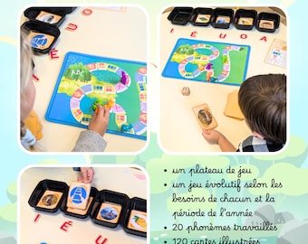 La forêt des sons - Un jeu de plateau évolutif pour réviser