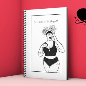 Love Letters to Myself Spiral Notebook, Unapologetic Self-Love, Motivational Journal, Affirmation Stationery, Gift for Empowerment
