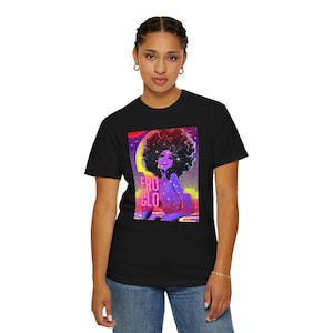Flo Glo Vibrant -  Graphic T-Shirt, Retro Style Tee, Unisex Art Shirt