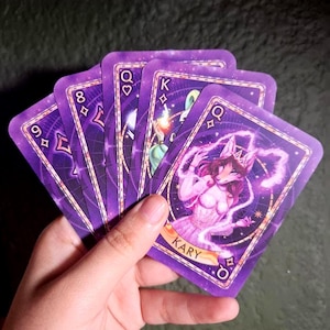 Baraja de poker tematica Magia Arcana Furry