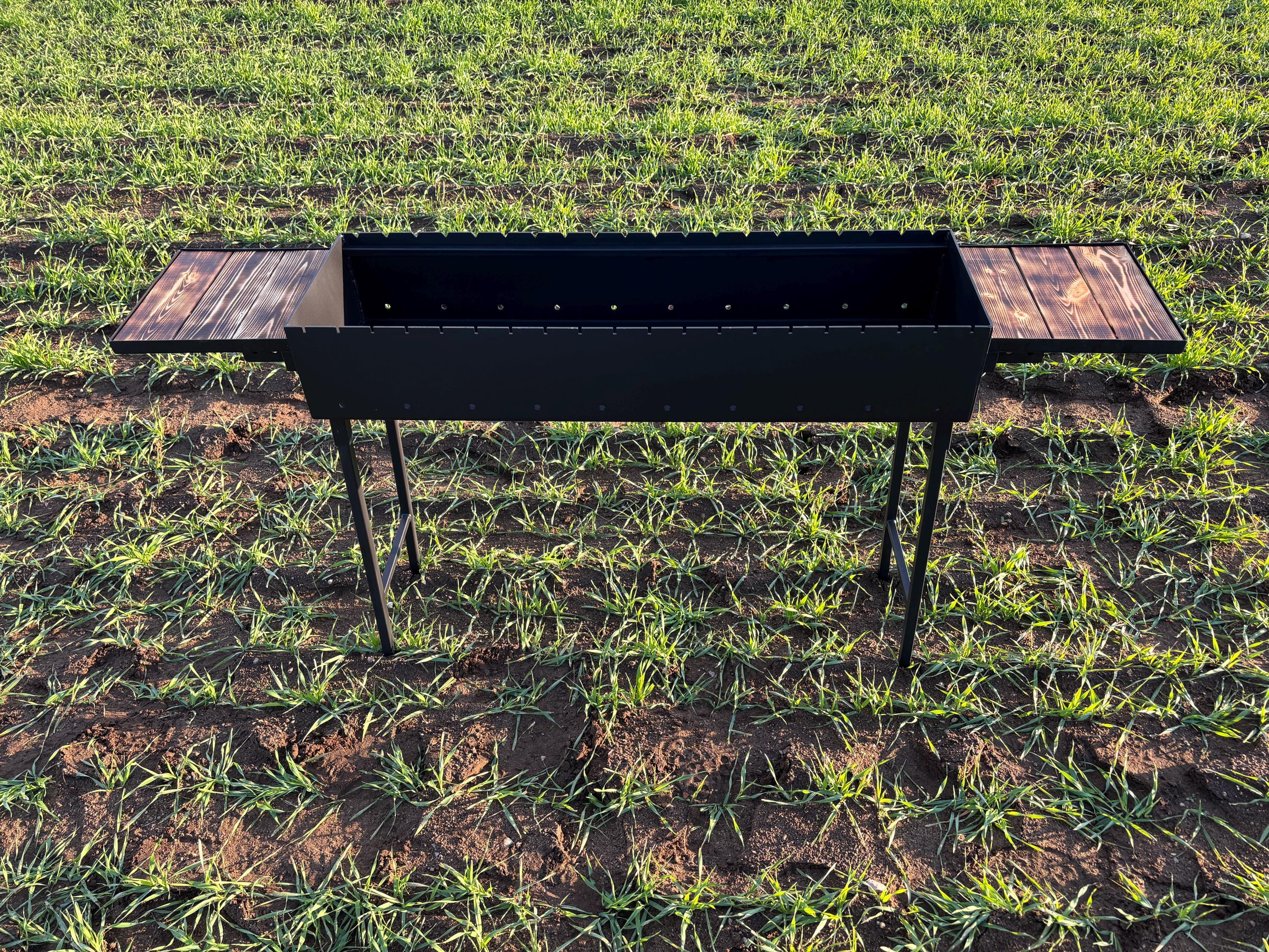 Grill for Sale – Perfect for BBQ (XL size) with Charred Wood Grill Shel!