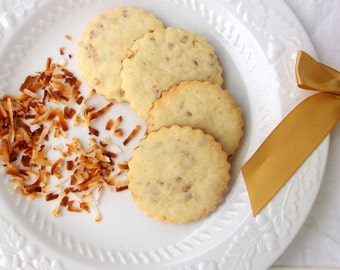 Toasted Coconut Butter Cookies (12 count)