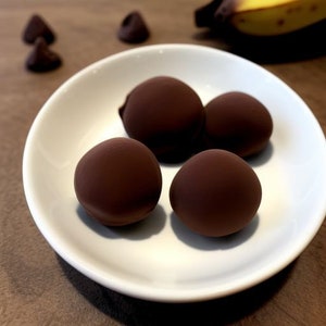 Dark Chocolate Organic Banana Truffles 16 count image 1