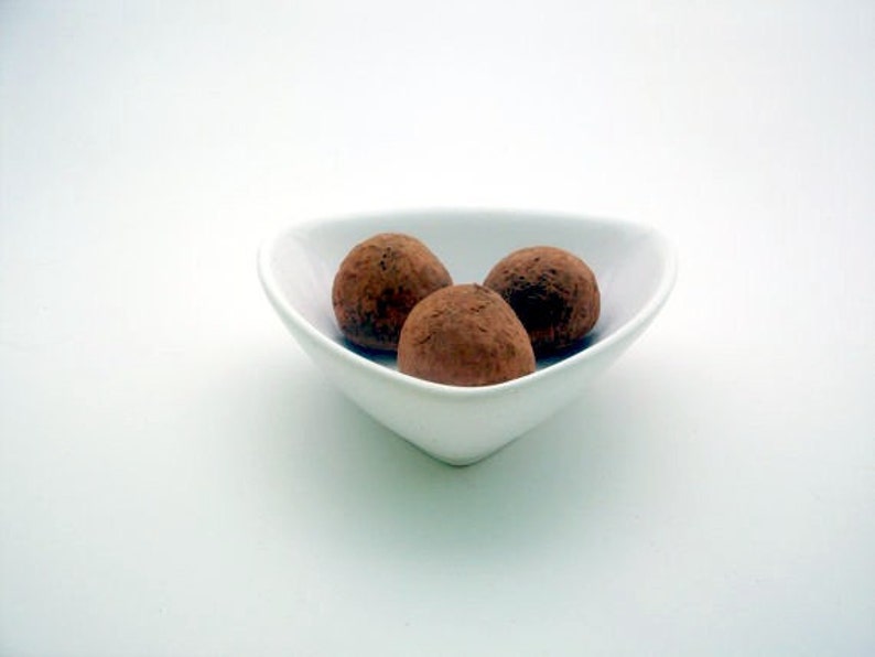 Dark Chocolate Rose Water Truffles 16 Count Etsy