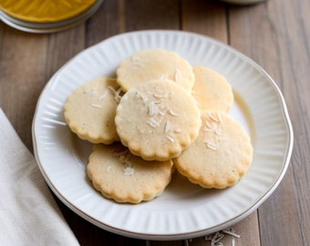 Toasted Coconut Butter Cookies (12 count)
