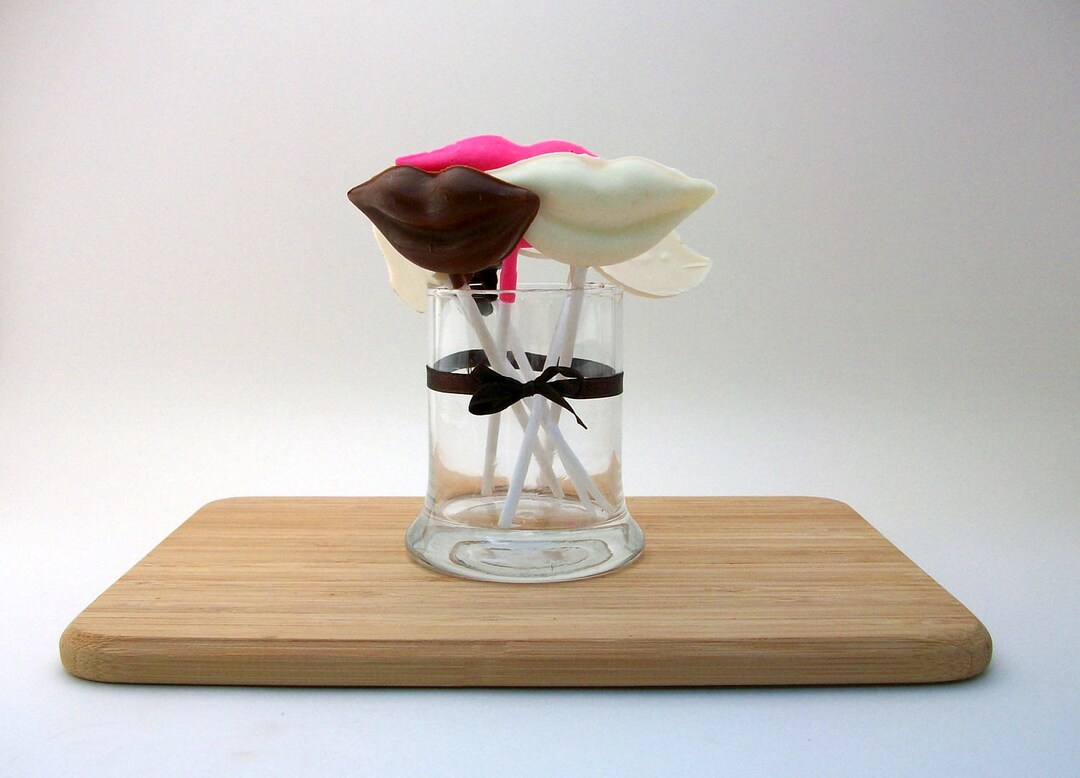 Gourmet Chocolate Lollipops 8 Count Etsy