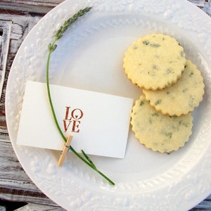 All Natural & Organic Lavender Cookies (1 Dozen)