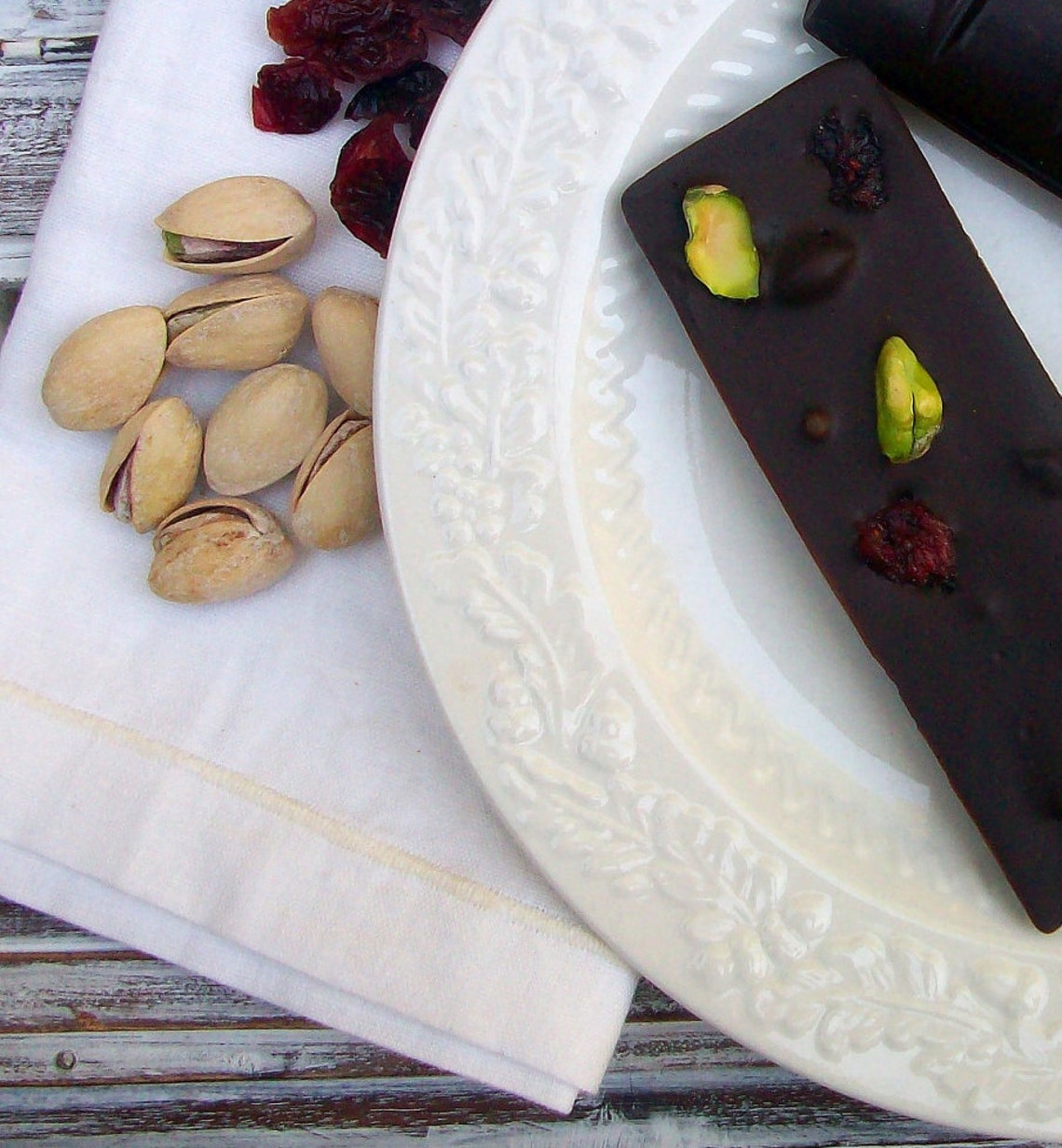 Belgian Chocolate Nut and Dried Fruit Bark Bark All Natural Etsy