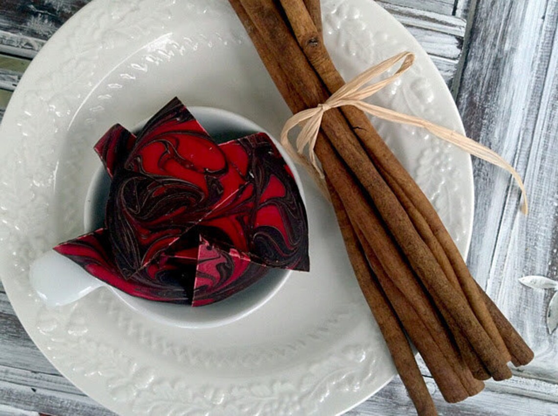 All Natural & Organic Cinnamon Chocolate Bark 8 Oz. Etsy