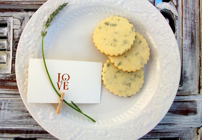 All Natural & Organic Lavender Cookies 1 Dozen image 2