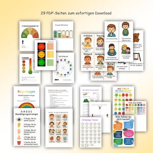 Groot emotioneel kompas voor kinderen – 29 pagina's PDF om af te drukken | Emotiekaarten, behoeftekaarten, stemmingstracker en zelfhulp
