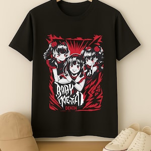 Babymetal T-Shirt, Gimme Chocolate Song Tee, Japanese Metal Band Merch, Unisex Rock Shirt, Kawaii Metal Clothing