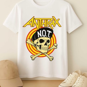 Anthrax Shirt Metal Thrash Band Tee Got The Time Album T-shirt Anthrax Band Merch Unisex Rock Clothing