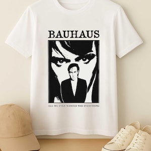 Bauhaus T-Shirt – Rock Music Band Shirt – Peter Murphy & Bela Lugosi’s Dead Shirt – Bauhaus Band Tee – Bauhaus Merch |Unisex Rocker Clothing