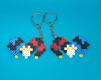 Perler Bead Fizzarolli keychain