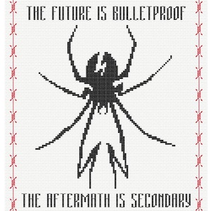 My Chemical Romance Danger Days Cross Stitch Pattern PDF