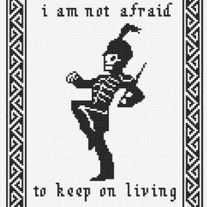 My Chemical Romance Black Parade 2 Cross Stitch Pattern PDF