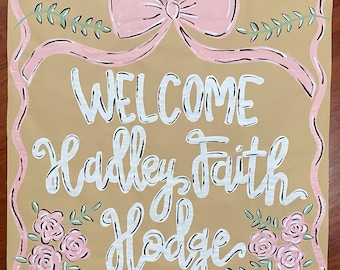 Hand Painted Custom Banners