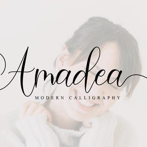 Fuente de caligrafía con colas Fuente de boda SVG Fuente cursiva Letras de caligrafía Fuente de escritura cursiva Letras SVG de boda Fuente Cricut Silueta