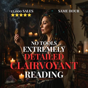 Hellsichtig Psychic Reading | Keine Werkzeuge Energie lesen | Spirituelle Botschaft zur gleichen Stunde | Intuitive Einsicht