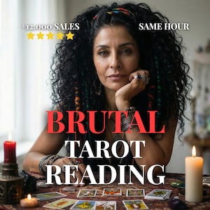 Brutal Tarot Reading: Honest Psychic Insight - Same Hour