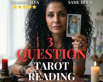 Same Hour Tarot Reading: 3 Question Psychic Insight - Love, Career, Future