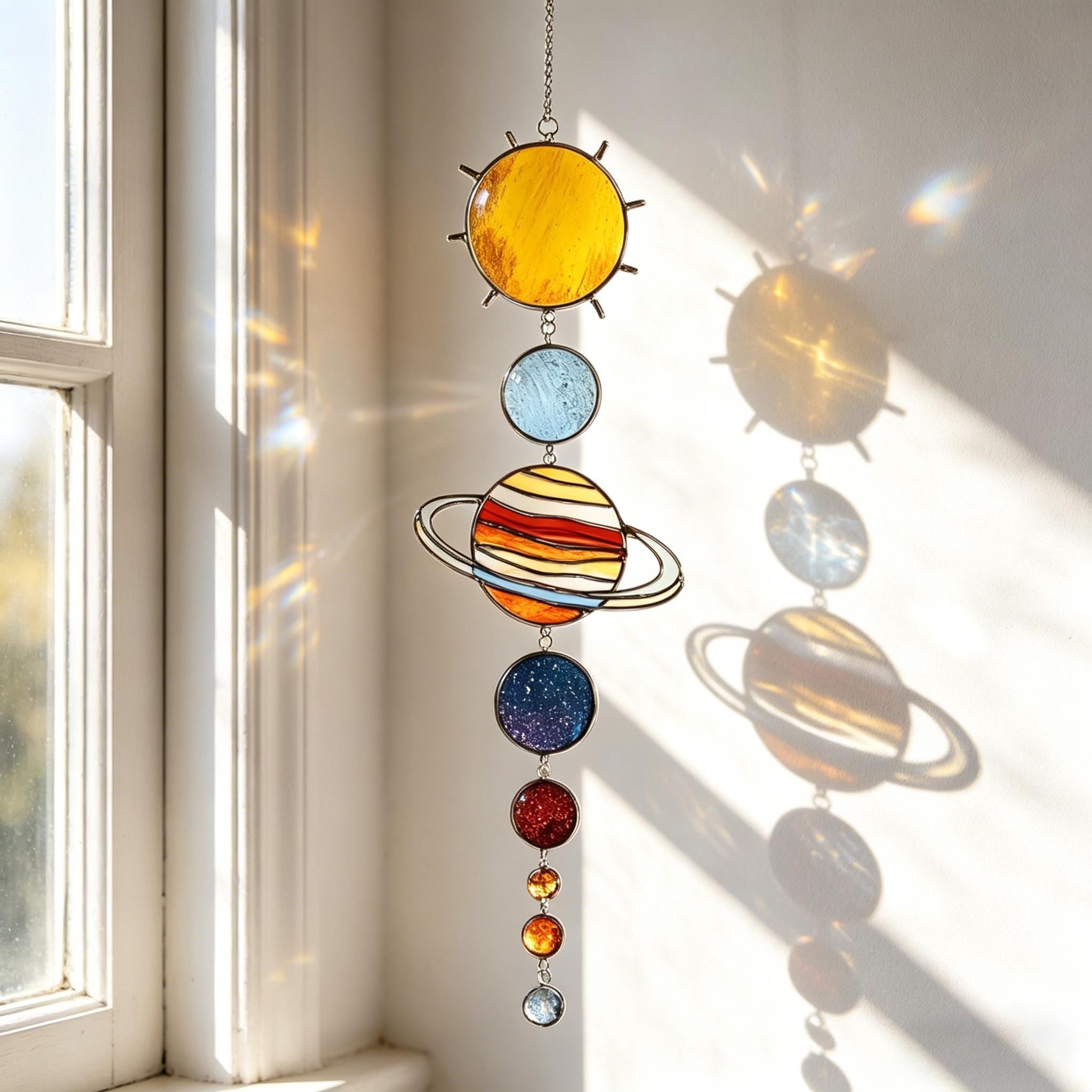 Solar System Glass - Etsy