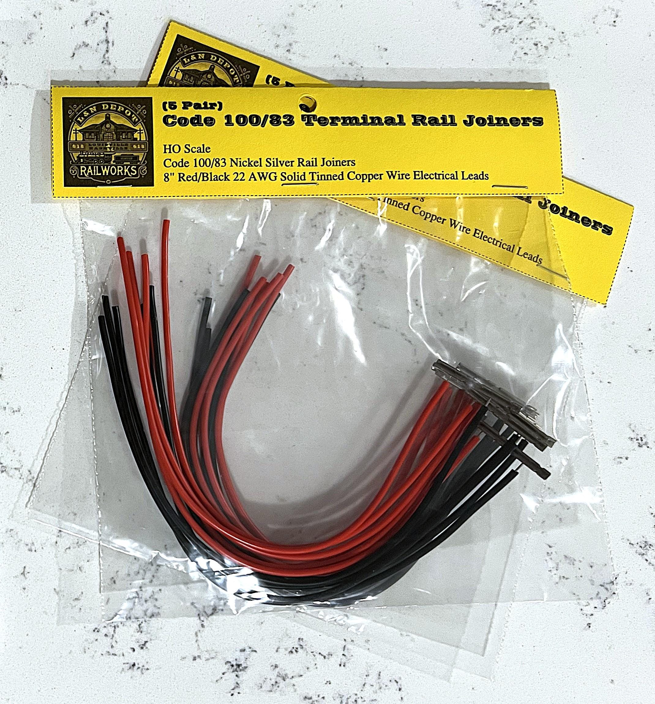 Atlas HO Scale Transition Joiners - Connect Code 83 & Code 100 Model Train Tracks