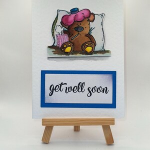 Get Well Soon Card – Handmade Watercolour Card