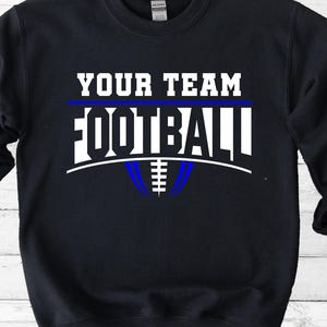 Football Svg, Football Team Template Svg, Football Mom Svg, Svg Files for Cricut, Football Team Shirts Svg, Football Logo Svg, Football Png
