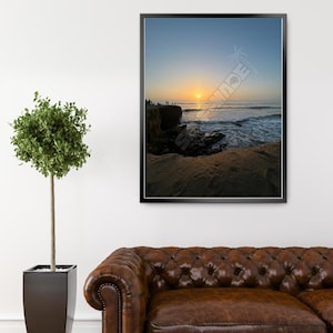 Sunset Cliffs, San Diego - Digital Wall Art | Sunset Photography | California Dreaming